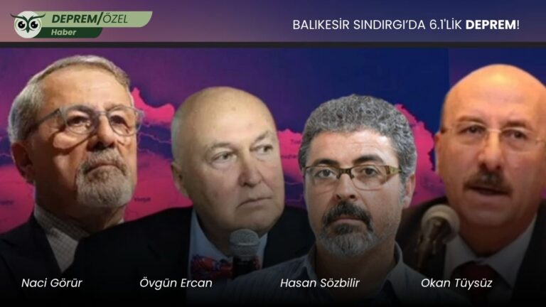 Balıkesir’de 6.1 büyüklüğünde deprem: Uzmanlardan peş peşe uyarılar