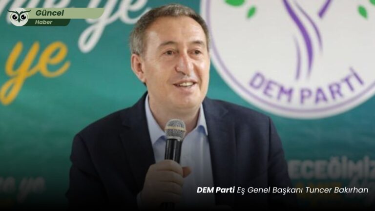 Bakırhan: Cumhuriyeti topluma, demokrasiyi halka iade etme zamanı