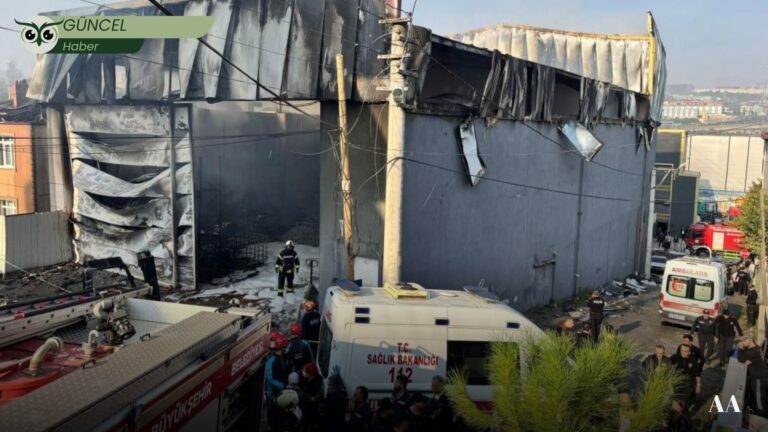 Dilovası’nda kozmetik fabrikasında yangın: 6 işçi yaşamını yitirdi