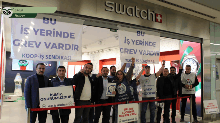 Swatch Türkiye’de grev var