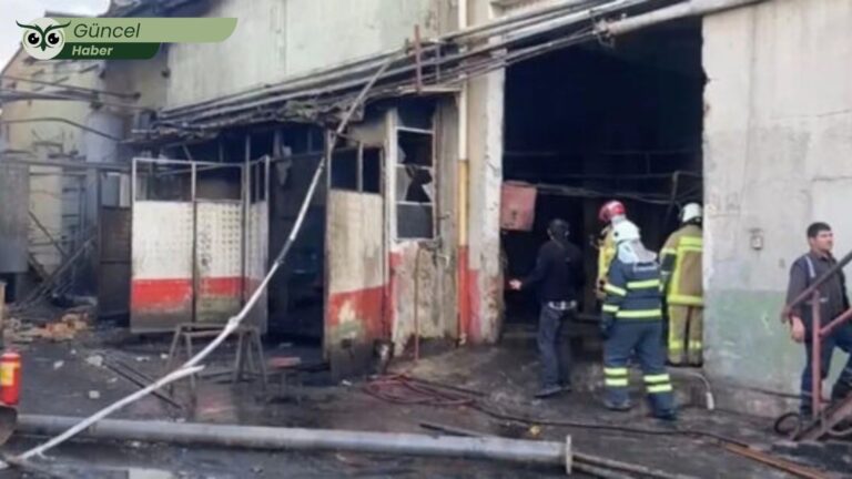 Afyon’da yağ fabrikasında patlama
