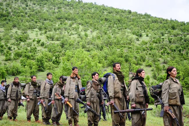 PKK Zap alanındaki güçlerini geri çektiğini açıkladı