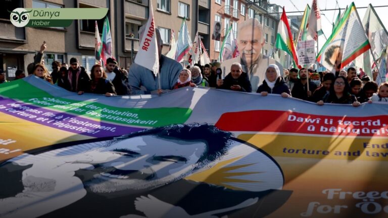 Köln’de “AbdullahÖcalan’a Özgürlük” mitingi yapıldı