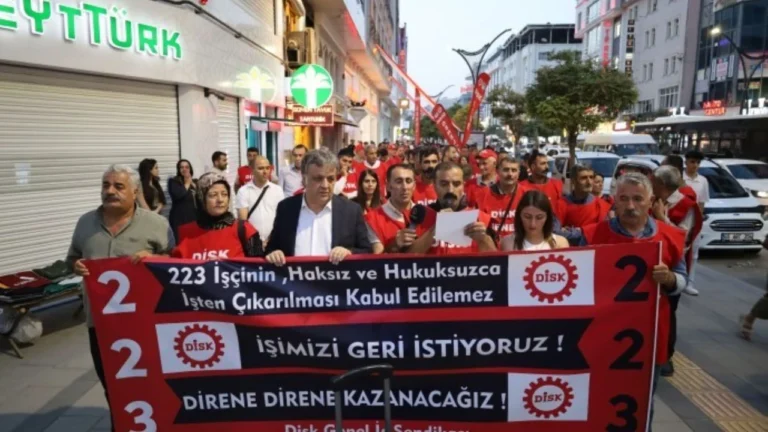 Van’da 223 İşçinin Direnişi 104’üncü Gününde: “Emeğimizden ve İrademizden Vazgeçmeyeceğiz”