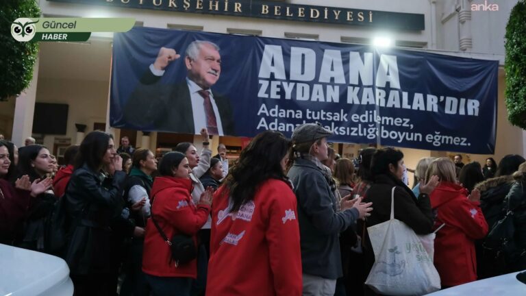 Adana’da kadın emekçilerden Zeydan Karalar’a özgürlük yürüyüşü