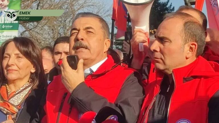 Birleşik Kamu-İş’in TBMM önündeki bütçe açıklamasına polis engeli