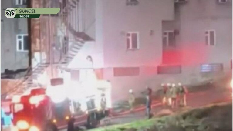 Arnavutköy’de ütü masası fabrikasında yangın: 1’i ağır 3 işçi yaralandı