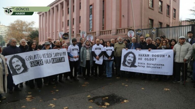 Demokratik kitle örgütlerinden Adalet Bakanlığı önünde çağrı: Hakan Tosun’a ne oldu?