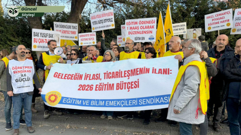 Özlem Tolu: 2026 bütçesi eğitimin daha fazla piyasalaşacağı bir dönemin habercisi.