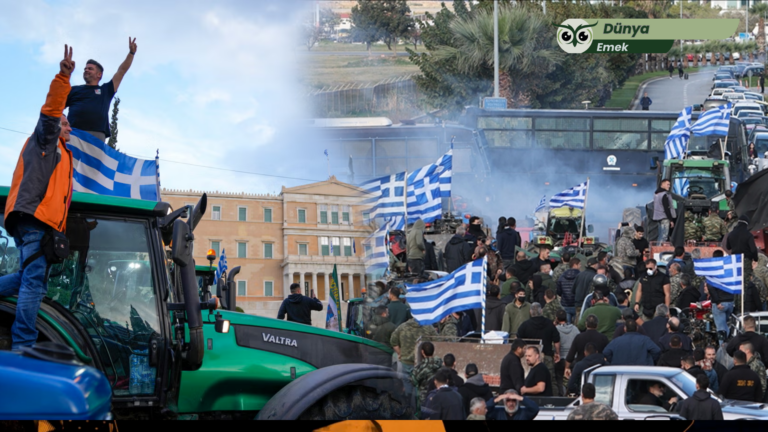 Yunanistan’da üretici köylü direnişi büyüyor: Havaalanları, limanlar, sınırlar ve otobanlar felç