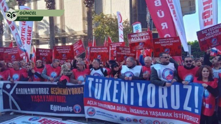 Birleşik Kamu-İş’ten bütçe tepkisi: “Asgari ücret masasında işçi yok, bütçe emekçiyi yok sayıyor”