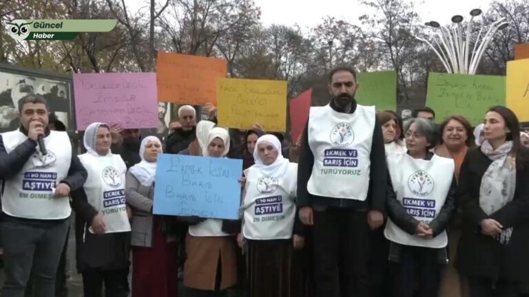 DEM Parti’nin “Ekmek ve Barış İçin Bütçe” yürüyüşü Batman’da başladı