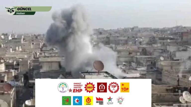 Halep’te Kürt mahallelerine yönelik saldırılar durdurulsun çağrısı