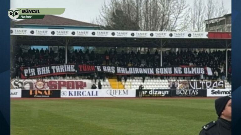 Batman Petrolspor’a Bursa’da ırkçı pankart