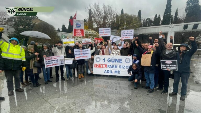 Emekliler: “Geçim yoksa sandık var”