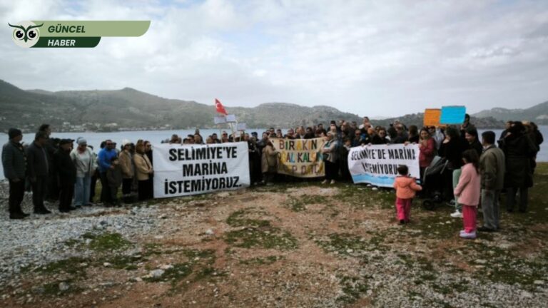 Marmaris’te marina tepkisi: Kıyılar ranta teslim edilemez