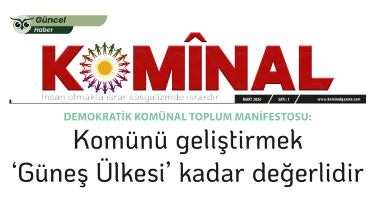 Komînal gazetesi yayın hayatına başlıyor