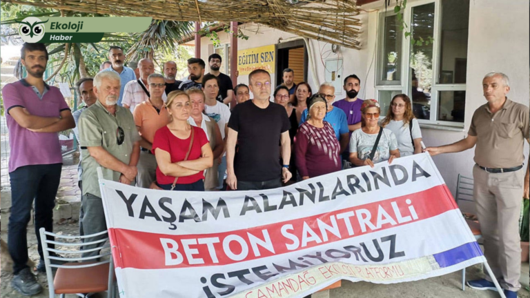 Samandağ’da Beton Santrali Tartışması: Yurttaşlar Projeye Tepkili