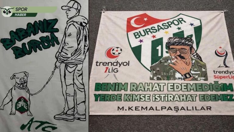 Bursaspor tribünlerinden Amedspor’u hedef alan pankartlara tepki