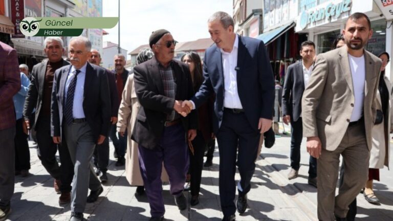 Tuncer Bakırhan Ağrı’da yurttaşlarla buluştu: “Barışa inanın”