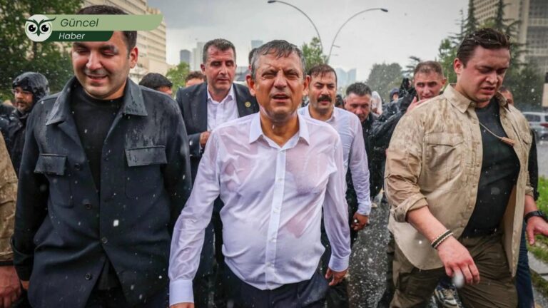 Saray’ın hukuk darbesine sokakta yanıt: Özgür Özel on binlerle meclis’e yürüdü!