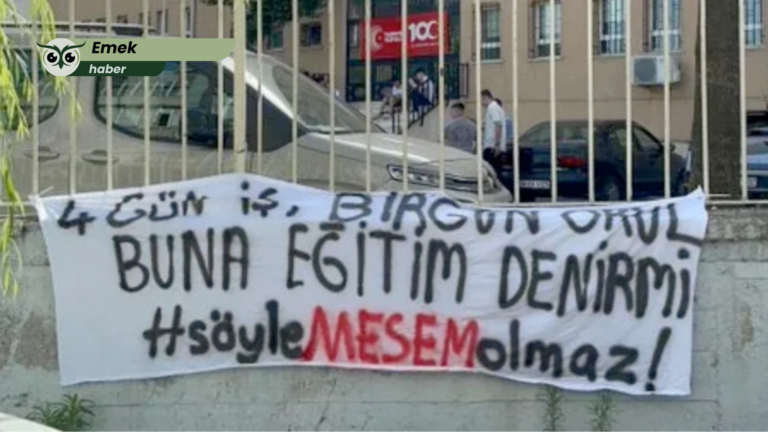 MESEM’li çocuklar ve gençler 1 Mayıs’ta alanlara çıkıyor
