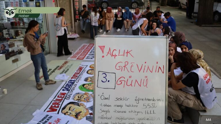 Açlık grevi üçüncü gününde: Özel sektör öğretmenleri “Artık yaşayamıyoruz” diyor