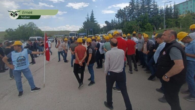 Doruk Madencilik işçileri Beypazarı’nda abluka altında: “Gemileri yaktık, geri dönüş yok!”