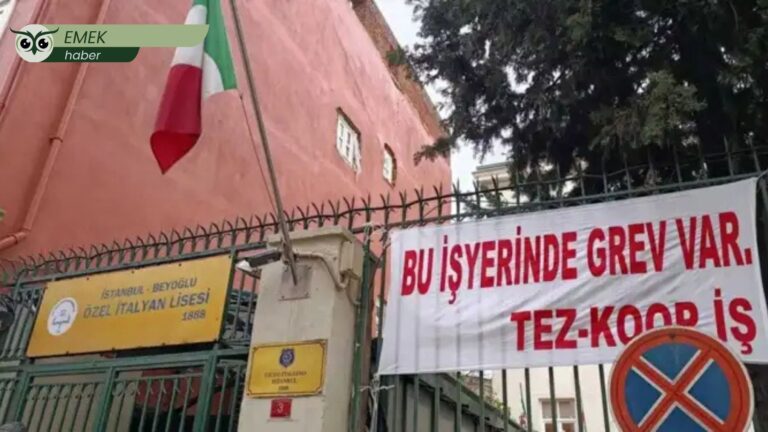 Özel İtalyan Lisesi’nde grev uzlaşmayla bitti: Öğretmenler 123 gün sonra derse dönüyor
