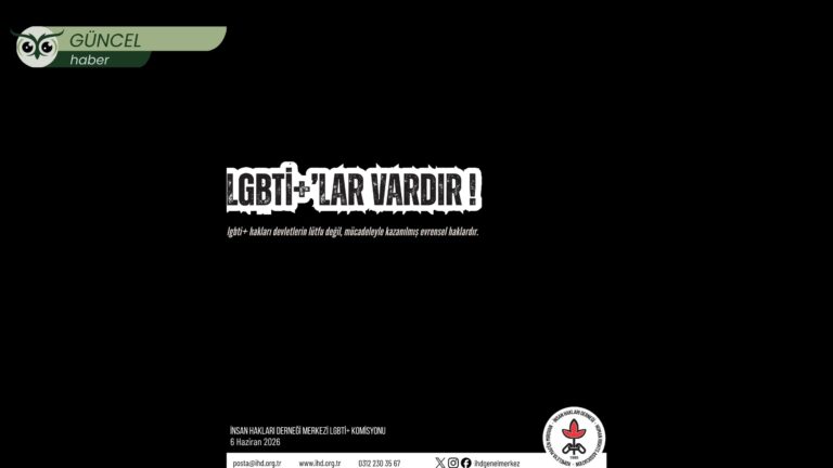 İHD: 12. Yargı Paketi derhal geri çekilmelidir!