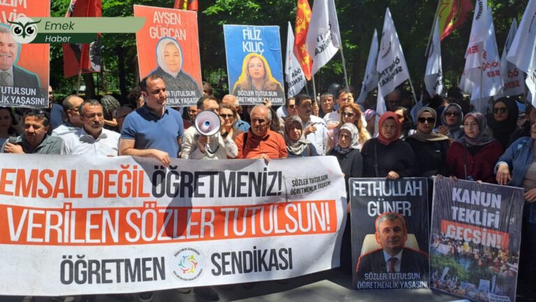 Ankara’da öğretmenlerin eylemine yine polis müdahalesi: Sendika başkanları gözaltına alındı, öğretmenler açlık grevine başlıyor!