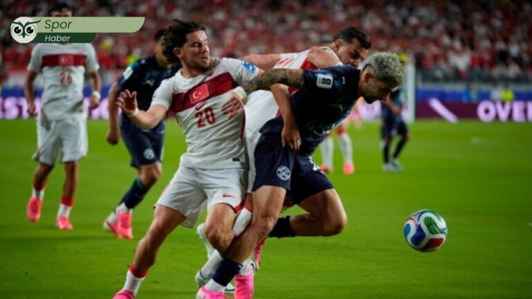 Paraguay karşısında 1-0 kaybeden Türkiye, Dünya Kupası turnuvasından elendi