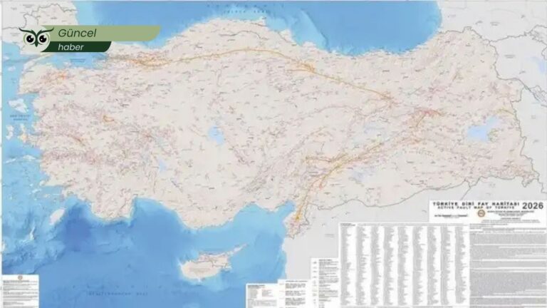 Maden Tetkik ve Arama, 13 yılın ardından fay hattı haritasını yeniledi: Aktif fay hattı sayısı 700’e yükseldi