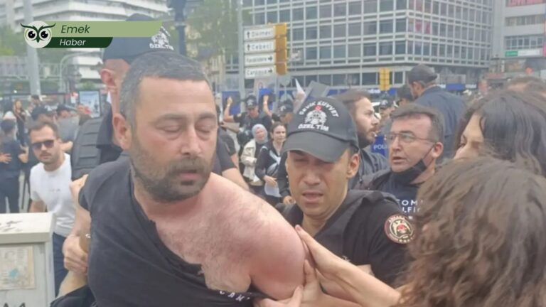 Özel sektör öğretmenlerine Ankara’da polis müdahalesi: Sendika Başkanı gözaltına alındı