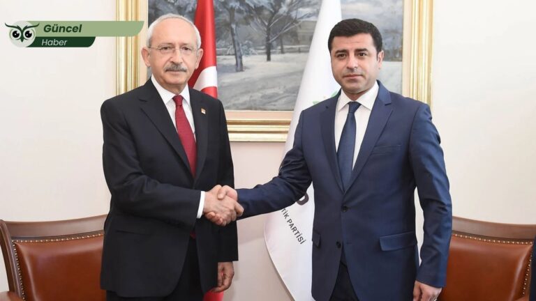 Demirtaş’tan Kılıçdaroğlu’na ret