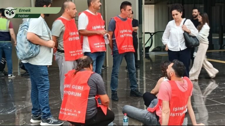 İBB’de işçilere güvenlikler saldırdı: Ağaç A.Ş. emekçileri Merter Ek Binası’nda oturma eylemine başladı!