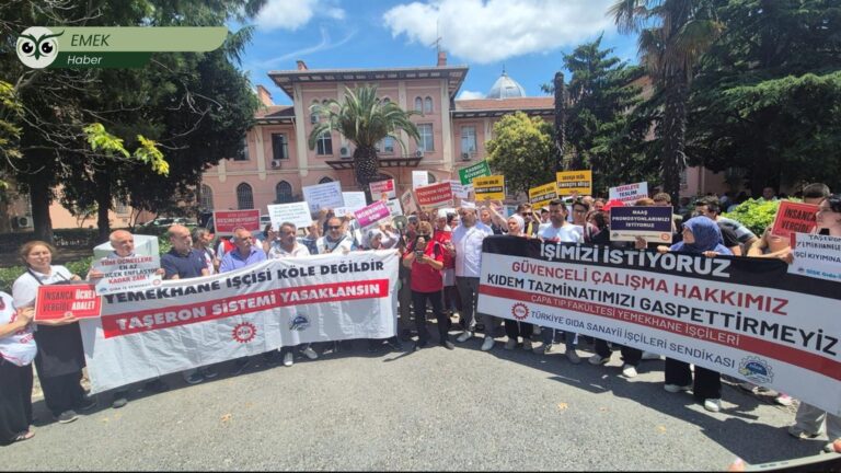 Çapa Tıp Fakültesi’nde işten çıkarılan işçilerin nöbeti 15’inci gününde