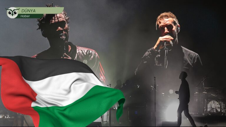 Massive Attack’a Singapur’da Filistin bayrağı soruşturması