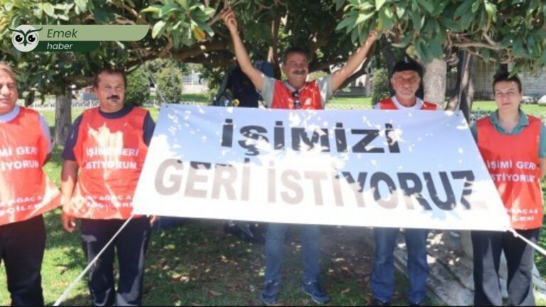 Ağaç A.Ş. işçileri 6 yıl sonra güvenlik soruşturmasıyla işten çıkarıldı