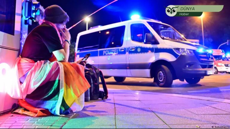 Berlin’de Onur Yürüyüşü’nde dehşet: Araç kalabalığa daldı! 1 ölü, 16 yaralı