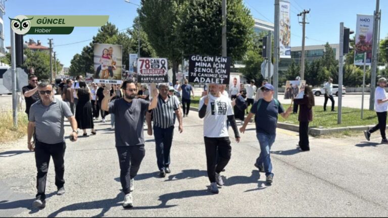 Bolu’dan Ankara’ya adalet yürüyüşü: “78 can için susmayacağız, bekleyin bizi geliyoruz!”
