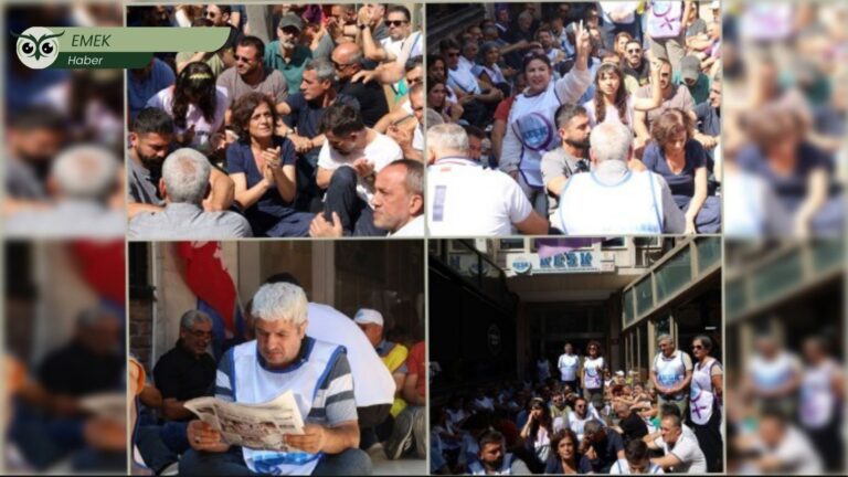 KESK’in KHK nöbeti polis barikatını aştı: “İşimizi geri alacağız”