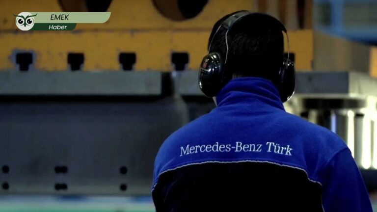 Mercedes-Benz Hoşdere fabrikasında işçiler isyanda: “Sıcaktan bayılanlar oluyor, boya dumanından göz gözü görmüyor!”