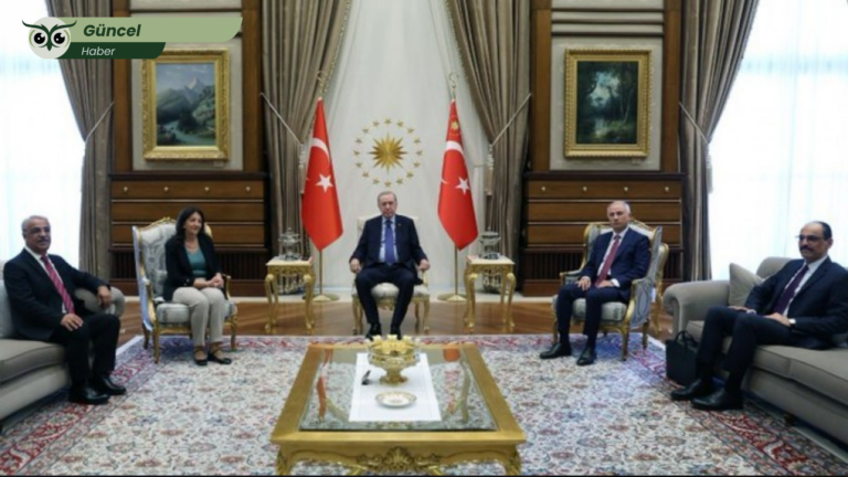 DEM Parti İmralı Heyeti Erdoğan ile görüştü
