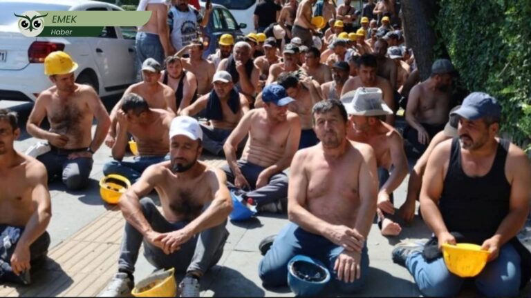 Madencilerin Enerji Bakanlığı önündeki eylemi 10. gününde