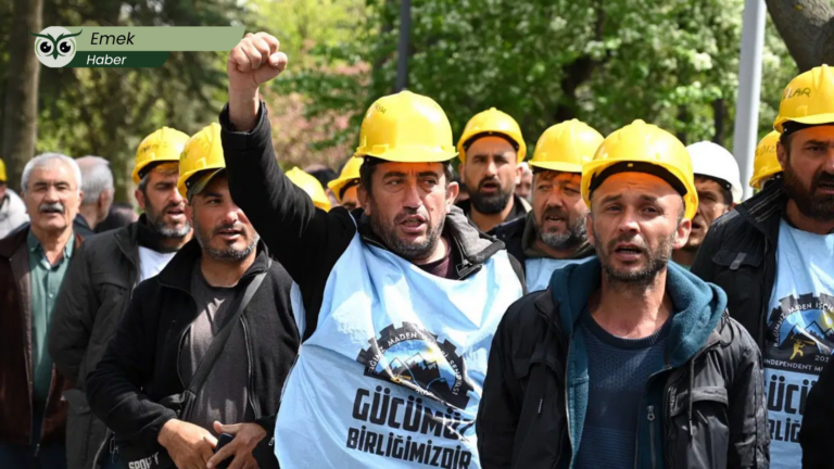 Doruk Madencilik işçilerinin Meclis yürüyüşü engellendi: “Haklarımızı alana kadar Ankara’dan ayrılmayacağız”