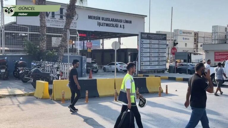 Mersin Limanı’nda kimyasal sızıntı: Çok sayıda kişi etkilendi