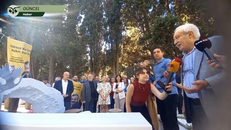 Tahliye edilen Diyarbakır Büyükşehir Belediyesi eski Eşbaşkanı Selçuk Mızraklı, Sırrı Süreyya Önder’in kabrini ziyaret etti