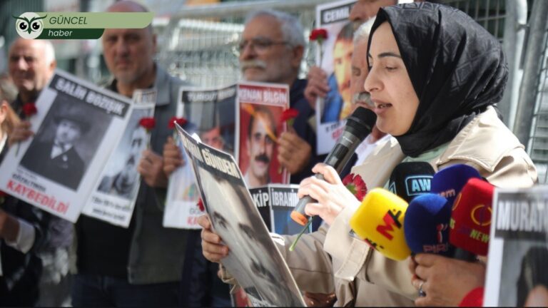 Cumartesi Anneleri 1123’üncü haftada Galatasaray Meydanı’nda: İbrahim Gündem’in akıbeti soruldu