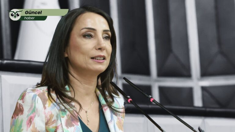 DEM Parti Eş Genel Başkanı Tülay Hatimoğulları’ndan Meclis’te ‘Mekke Anlaşması’ ve ‘fon vurgunu’ tepkisi